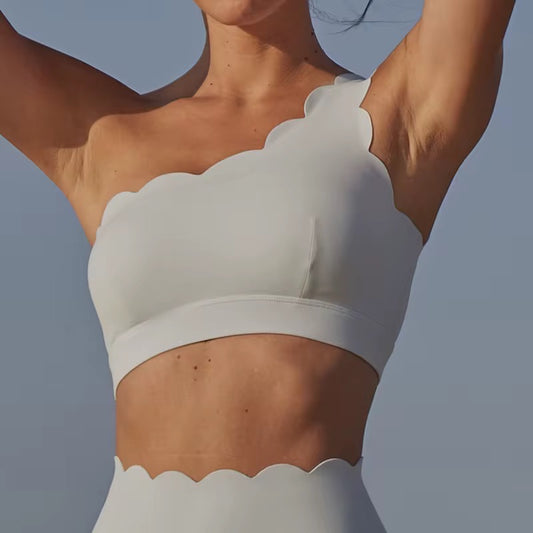 Brassière Flow Asymétrique - Maintien confortable et design élégant