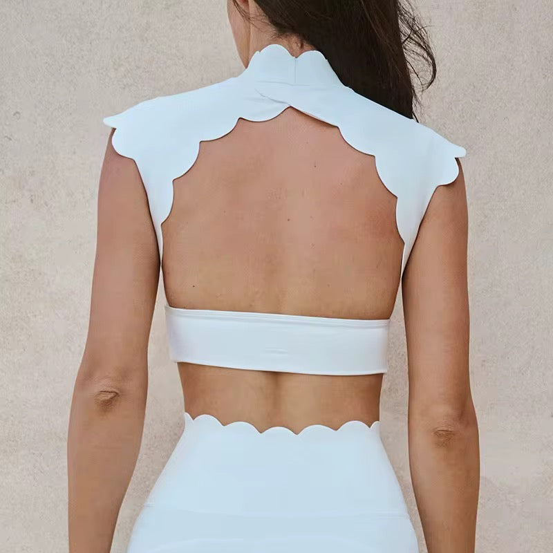 Top Flow manches courtes - Dos ouvert