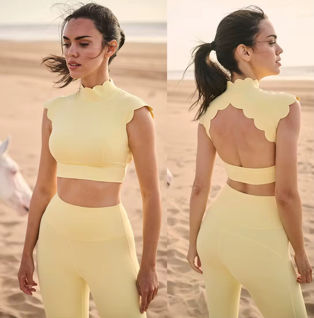 Top Flow manches courtes - Dos ouvert