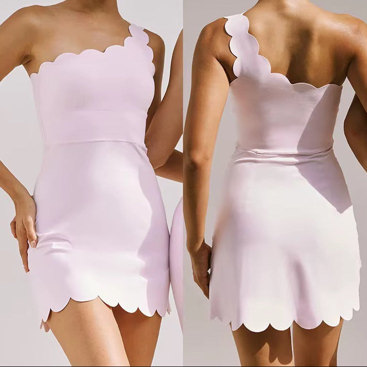 Robe Flow - Coupe asymétrique et évasée